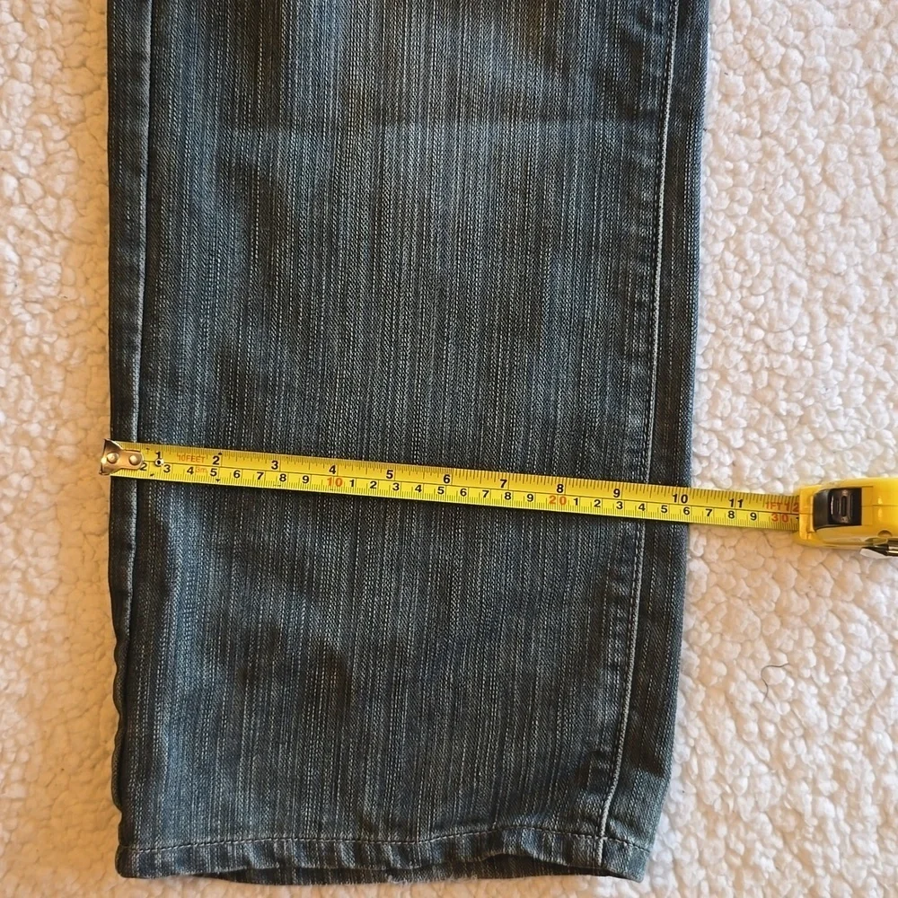 Vintage Y2K G-Net Men's Denim Distressed Straight Leg Jeans Sz.40x32